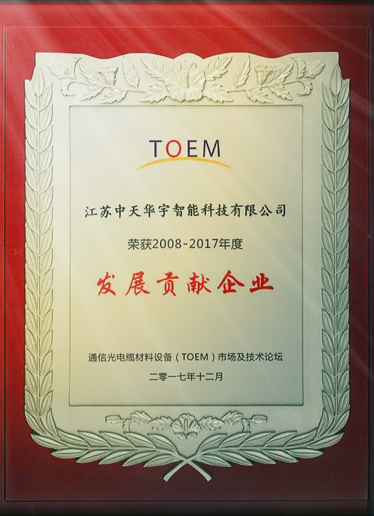 TOEM发展贡献企业奖